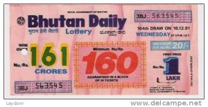 Bhutan to resume lottery